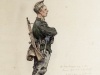 mitrailleur pel reg jagers hondengeleider